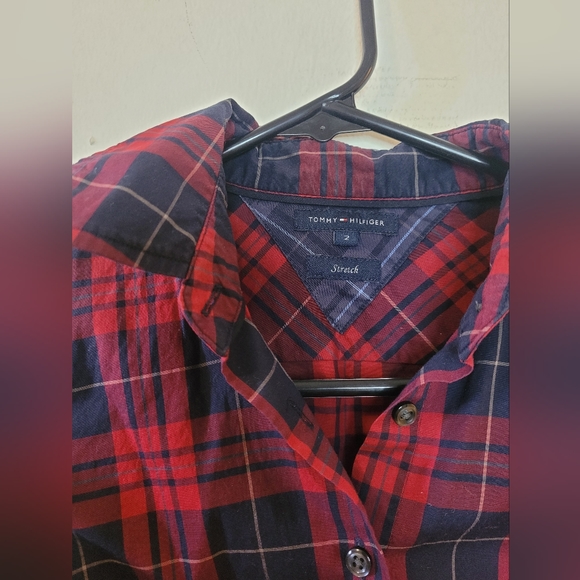 Tommy Hilfiger check long sleeve - Picture 2 of 3